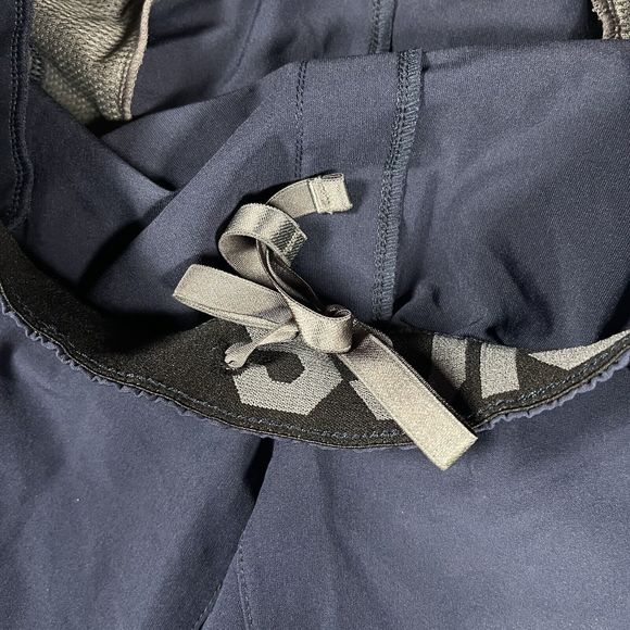 New Asics Calvary Warriors Woven Track Bottom With Pockets Men's Large Navy - Picture 7 of 16